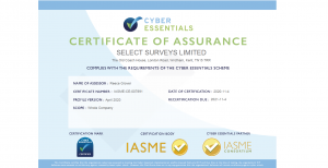 Cyber Essentials Certificate of Assurance